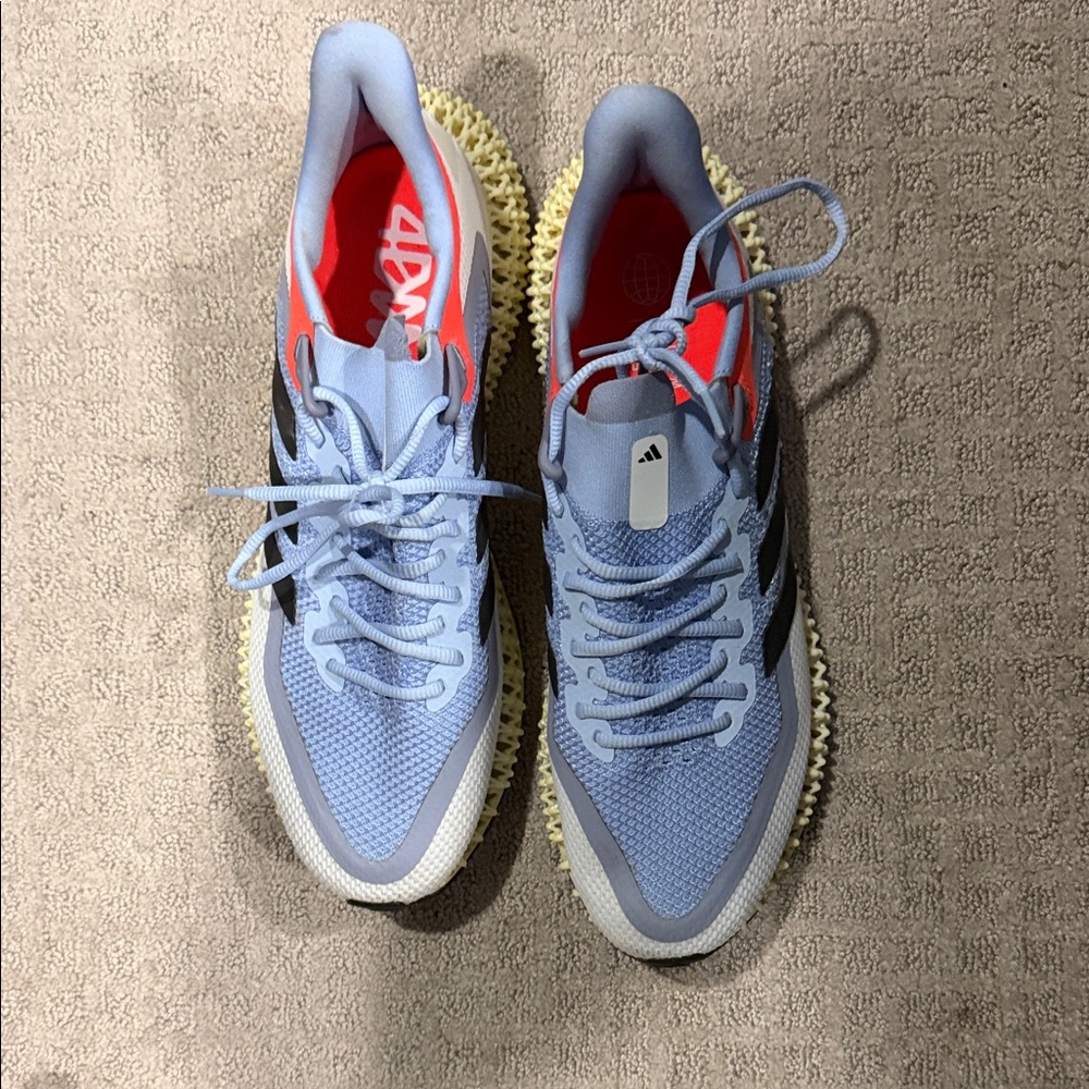Adidas mens Blue Running Shoes